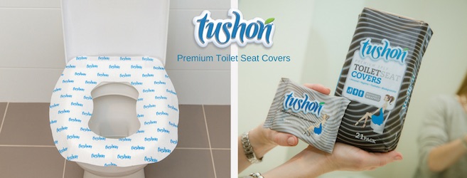 TUSHON Premium Toilet Seat Covers