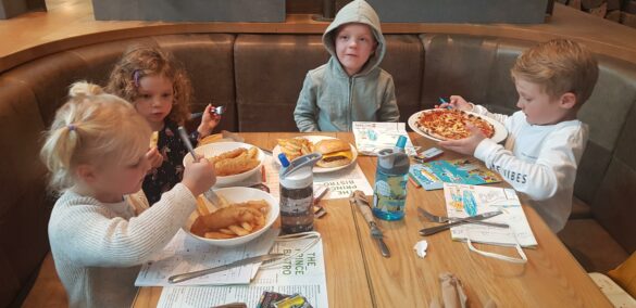 Kids meals at The Prince Hotel, Kirrawee