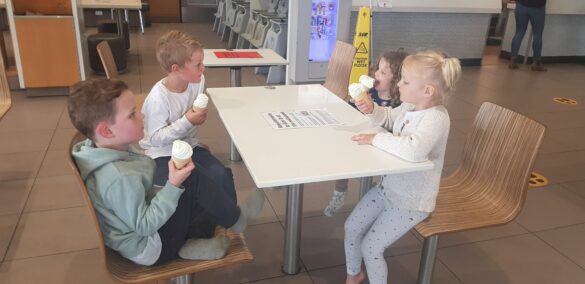 Ice-creams at McDonalds Kirrawee