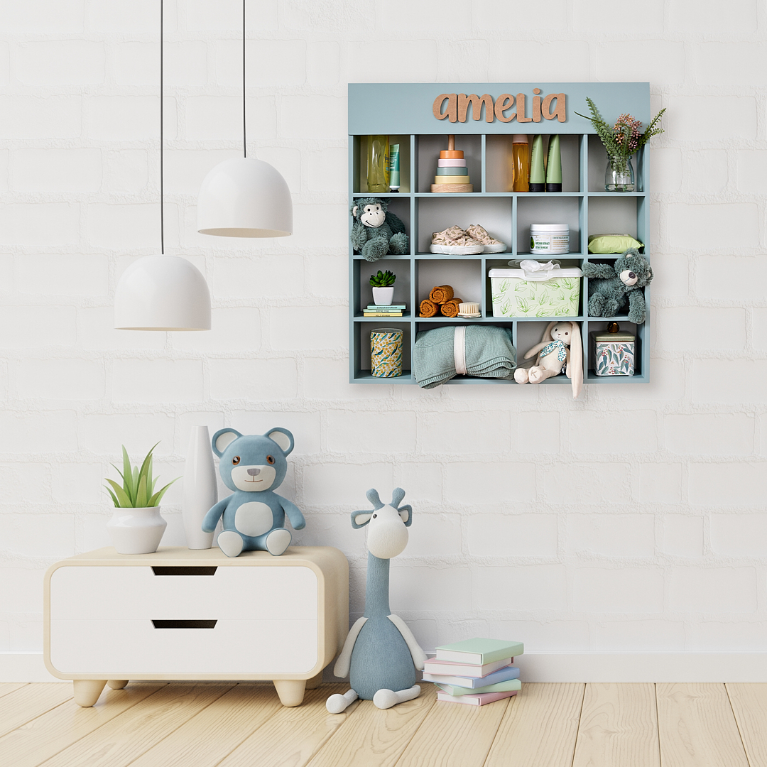 Lenny & Fox Personalised Nursery & Kids Room Shelves & Wall Hangers