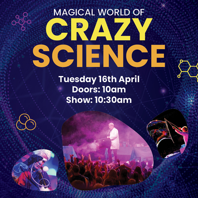 The Magical World of Crazy Science at Club Central Hurstville!