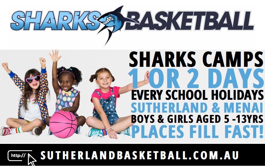 Sharks Basketball Holiday Camps – Register today!